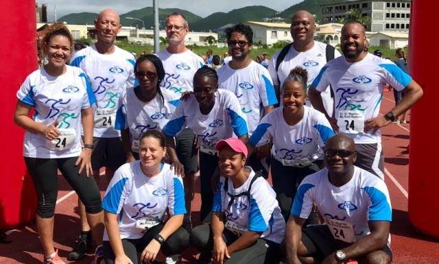Team APS at 31st Annual St. Maarten’s Day Around the Island Relay Race