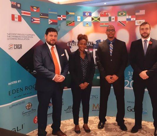 Minister Johnson: Ministry TEATT reps attend Caribbean & America Gaming Regulation Forum