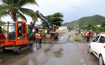 Traffic diversion in Dutch Quarter