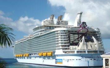 Royal Caribbean International Symphony of the Seas makes inaugural call.