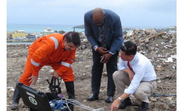 LEE ADDRESSES COMMENTS ON DUMP FIRE TESTING RESULTS
