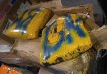 Customs seize large quantity of drugs at airport