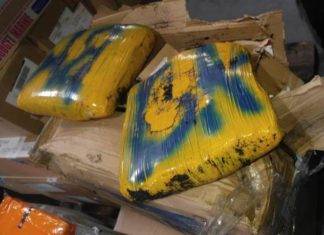 Customs seize large quantity of drugs at airport