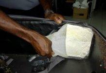 Custom on PJIA intercepted cocaine and raw cash