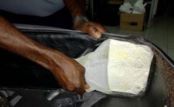 Custom on PJIA intercepted cocaine and raw cash