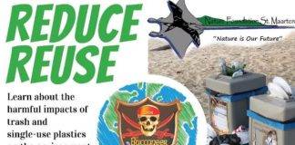 Nature Foundation St Maarten Organizes Reduce and Reuse night at Buccaneers Beach Bar on Sunday the 4th of November at 8pm