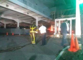 Fire at Caribbean Cinema