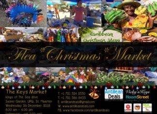 Flea-Xmas-Market on Boxing Day 26 December 2018 at “The Keys Market” in Sucker Garden