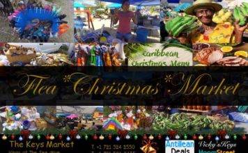 Flea-Xmas-Market on Boxing Day 26 December 2018 at “The Keys Market” in Sucker Garden
