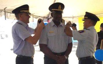 Levenstone was installed as the new Head of Sint Maarten Coast Guard substation