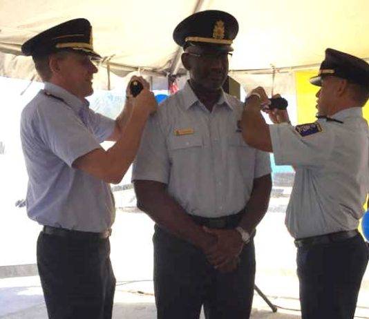 Levenstone was installed as the new Head of Sint Maarten Coast Guard substation