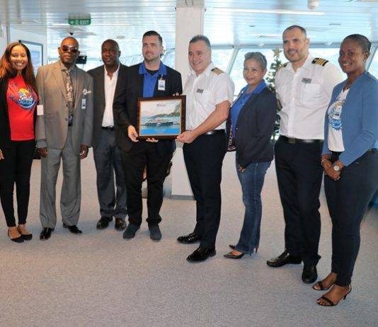 Celebrity Edge makes its Inaugural call to St. Maarten