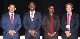 Prime Minister Romeo Marlin participates in panel discussion at CARIF 2018