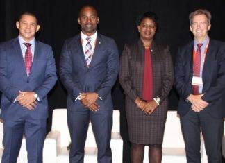 Prime Minister Romeo Marlin participates in panel discussion at CARIF 2018