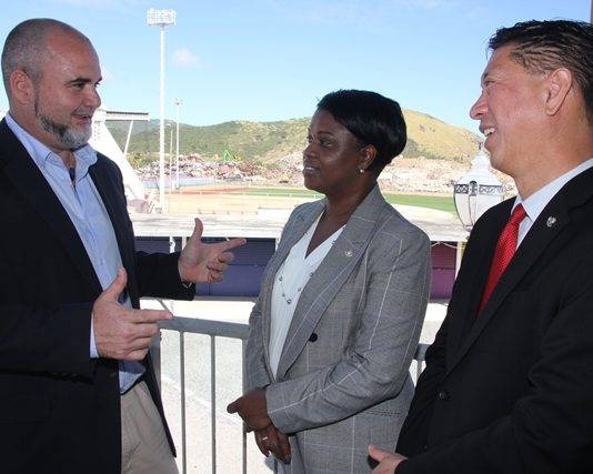 Prime Minister Romeo-Marlin signs Grant Agreement for Debris and Landfill project