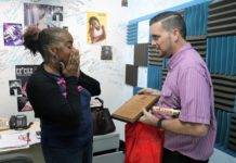 Minister’s surprise presentation to First Lady of Radio