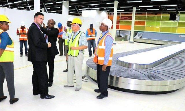 Johnson makes surprise visit to view the Airport readiness