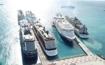 Boxing Day Busiest Cruise Ship Day for 2018. Seven ships and Approx. 36,800 Passengers/Crew