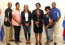 Piper Davis Baseball group pay courtesy call to Prime Minister Romeo-Marlin