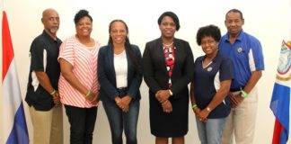 Piper Davis Baseball group pay courtesy call to Prime Minister Romeo-Marlin