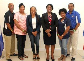 Piper Davis Baseball group pay courtesy call to Prime Minister Romeo-Marlin