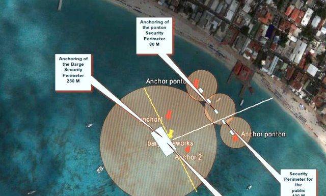 Mariners advised to stay clear of Fireworks Display Barge in Great Bay
