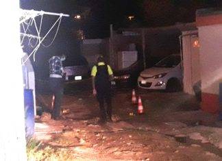 Man shot in his arm and leg