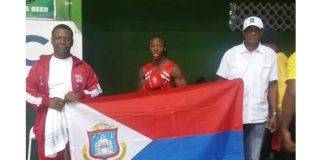 St. Maarten Boxer wins first fight in Guyana