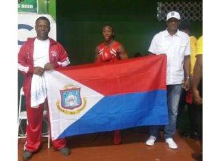 St. Maarten Boxer wins first fight in Guyana