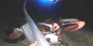 Motorcyclist seriously injured