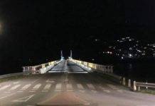 Causeway Bridge Sidewalk Recreational & Street Lights Operational