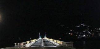 Causeway Bridge Sidewalk Recreational & Street Lights Operational