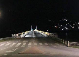 Causeway Bridge Sidewalk Recreational & Street Lights Operational