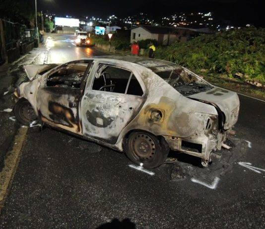 Traffic accident one injured