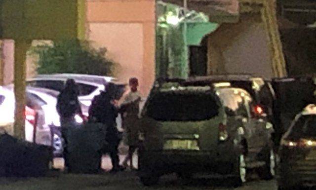 House search conducted and one man arrested