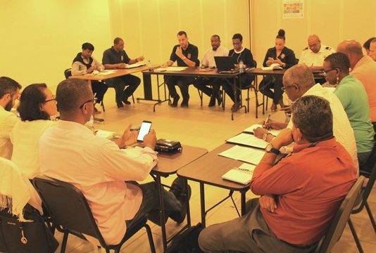 Prime Minister Romeo Marlin chairs first EOC Meeting of 2019