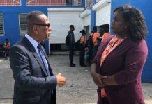 Interventions at Sint Maarten Vocational Training School by Minister Smith