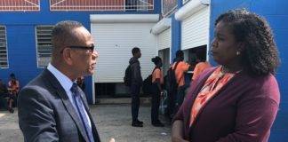 Interventions at Sint Maarten Vocational Training School by Minister Smith