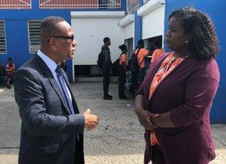 Interventions at Sint Maarten Vocational Training School by Minister Smith