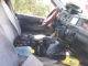 Concrete blocks damages bus in hit and run