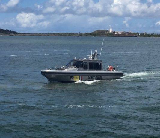 Coast Guard Metal Sharks commissioning