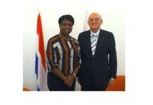 Minister of State Jaime Saleh pays Courtesy Visit to Prime Minister Romeo Marlin