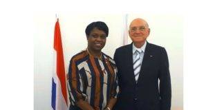 Minister of State Jaime Saleh pays Courtesy Visit to Prime Minister Romeo Marlin