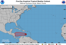 Invest 96L puede convertirse en tormenta tropical “Eta”