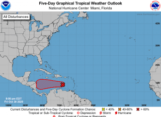 Invest 96L puede convertirse en tormenta tropical “Eta”