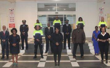 Minister Richardson observes Police and Prison Officers Week