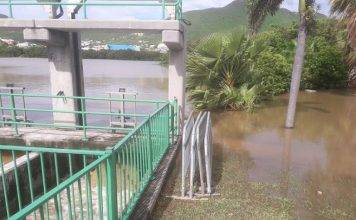 Ministry of VROMI alerts public to Great Salt Pond Pumping Operation. Advises against bathing/swimming in Great Bay