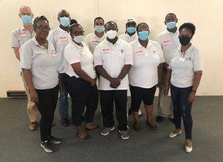 Turning Point staff follows First Aid certification course