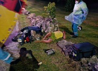 Scooter rider severely injured in collision