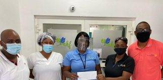Rotary Club of St. Martin Sunset Donates to Nurses at MHF